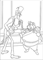 coloring page Princess and the Frog